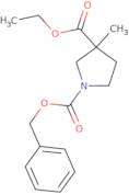 3-Methyl-pyrrolidine-1,3-dicarboxylic acid 1-benzyl ester 3-ethyl ester