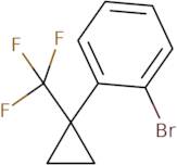 1-Bromo-2-[1-(trifluoromethyl)cyclopropyl]benzene