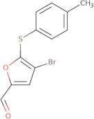 4-Bromo-5-[(4-methylphenyl)thio]-2-furaldehyde