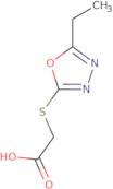 (5-Ethyl-[1,3,4]oxadiazol-2-ylsulfanyl)-acetic acid
