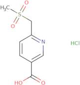 -6Methylsulfonyl)Methyl)Nicotinic Acid Hydrochloride