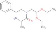 (2S)-2-Amino-N-(2,2-diethoxyethyl)-N-(2-phenylethyl)-propanamide