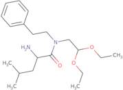 (2S)-2-Amino-N-(2,2-diethoxyethyl)-4-methyl-N-(2-phenylethyl)-pentanamide