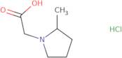2-(2-Methylpyrrolidin-1-yl)acetic acid hydrochloride