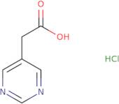 2-(Pyrimidin-5-yl)acetic acid hydrochloride