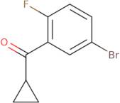 4-Bromo-2-(cyclopropylcarbonyl)-1-fluorobenzene