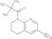 8-Pivaloyl-5,6,7,8-tetrahydro-1,8-naphthyridine-3-carbonitrile