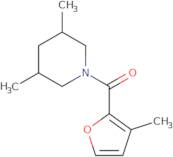 3,5-Dimethyl-1-(3-methylfuran-2-carbonyl)piperidine