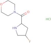 4-[(2S,4R)-4-Fluoropyrrolidine-2-carbonyl]morpholine hydrochloride