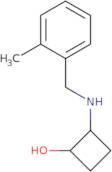 Trans-2-{[(2-methylphenyl)methyl]amino}cyclobutan-1-ol