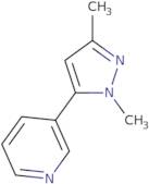 3-(1,3-Dimethyl-1H-pyrazol-5-yl)pyridine