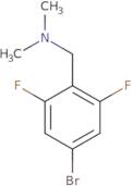 4-Bromo-2,6-diflluoro-N,N-dimethylbenzenemethanamine