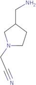 2-[3-(Aminomethyl)pyrrolidin-1-yl]acetonitrile