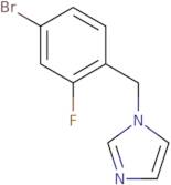 1-(4-Bromo-2-fluorobenzyl)imidazole