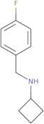 N-[(4-Fluorophenyl)methyl]cyclobutanamine