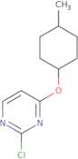 2-Chloro-4-((4-methylcyclohexyl)oxy)pyrimidine