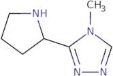 4-Methyl-3-(pyrrolidin-2-yl)-4H-1,2,4-triazole