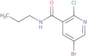 5-Bromo-2-chloro-N-propylpyridine-3-carboxamide