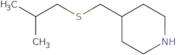 4-{[(2-Methylpropyl)sulfanyl]methyl}piperidine