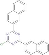 2-Chloro-4,6-bis(naphthalene-2-yl)-1,3,5-triazine