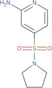 4-(Pyrrolidine-1-sulfonyl)pyridin-2-amine