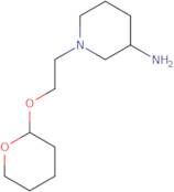 1-[2-(Oxan-2-yloxy)ethyl]piperidin-3-amine