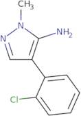 4-(2-Chlorophenyl)-2-methylpyrazol-3-amine