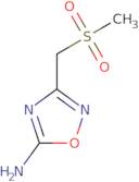 3-(Methanesulfonylmethyl)-2,5-dihydro-1,2,4-oxadiazol-5-imine