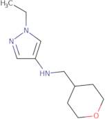 1-Ethyl-N-(oxan-4-ylmethyl)pyrazol-4-amine