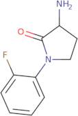 3-Amino-1-(2-fluorophenyl)pyrrolidin-2-one