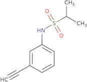 N-(3-Ethynylphenyl)propane-2-sulfonamide