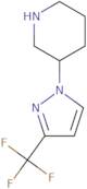 3-[3-(Trifluoromethyl)-1H-pyrazol-1-yl]piperidine