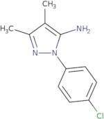 1-(4-Chlorophenyl)-3,4-dimethyl-1H-pyrazol-5-amine