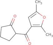 2-(2,5-Dimethylfuran-3-carbonyl)cyclopentan-1-one