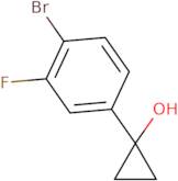 1-(4-Bromo-3-fluorophenyl)cyclopropan-1-ol