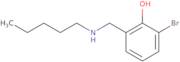 2-Bromo-6-[(pentylamino)methyl]phenol