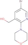 [5-Bromo-2-(morpholin-4-yl)pyridin-3-yl]methanol