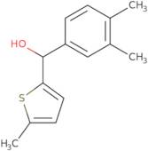 (3,4-Dimethylphenyl)(5-methylthiophen-2-yl)methanol