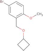 4-Bromo-2-(cyclobutoxymethyl)-1-methoxybenzene