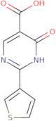 6-Oxo-2-(thiophen-3-yl)-1,6-dihydropyrimidine-5-carboxylic acid