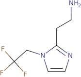 2-[1-(2,2,2-Trifluoroethyl)-1H-imidazol-2-yl]ethan-1-amine