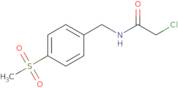 2-Chloro-N-[(4-methanesulfonylphenyl)methyl]acetamide