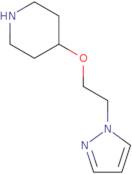 4-[2-(1H-Pyrazol-1-yl)ethoxy]piperidine