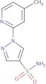 1-(4-Methylpyridin-2-yl)-1H-pyrazole-4-sulfonamide