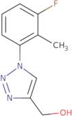 [1-(3-Fluoro-2-methylphenyl)-1H-1,2,3-triazol-4-yl]methanol