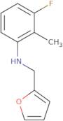 3-Fluoro-N-(furan-2-ylmethyl)-2-methylaniline