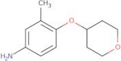 3-Methyl-4-(oxan-4-yloxy)aniline