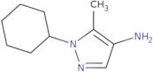 1-Cyclohexyl-5-methyl-1H-pyrazol-4-amine