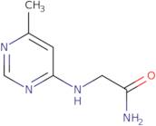 2-[(6-Methylpyrimidin-4-yl)amino]acetamide