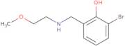 2-Bromo-6-{[(2-methoxyethyl)amino]methyl}phenol